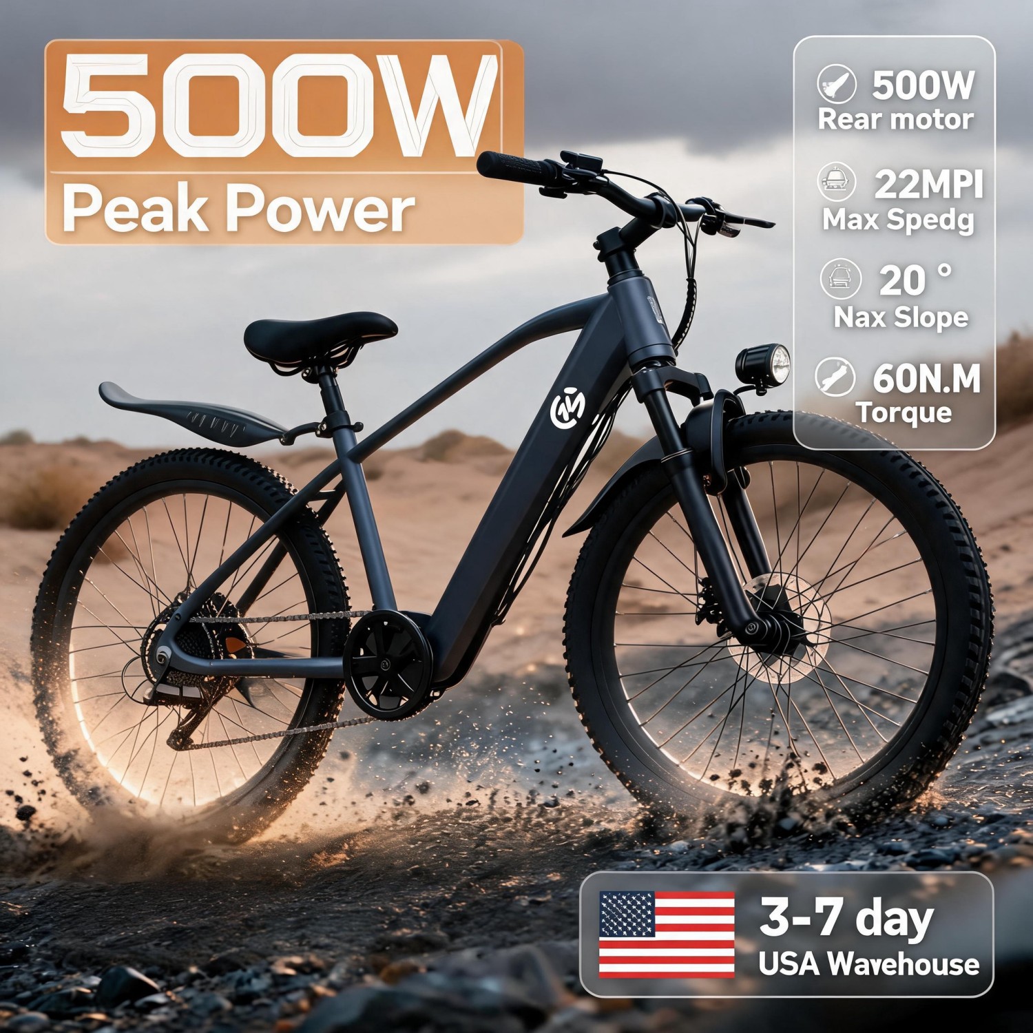 Power Tools Set - Bicicleta eléctrica todoterreno Cyber Monday, bicicleta