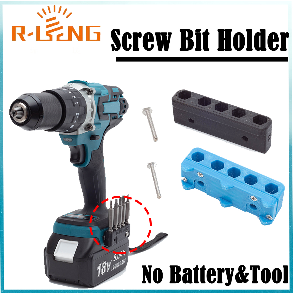 Power Tools Makita Set - Soporte magnético para brocas, organizador de