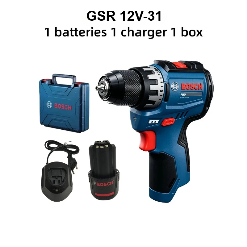 Power Tools Jobs - Taladro Inalámbrico Bosch Professional GSR 12V-31,