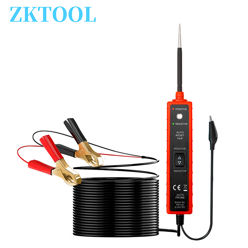 Power Tools Voltage - Probador de circuito de coche, Detector