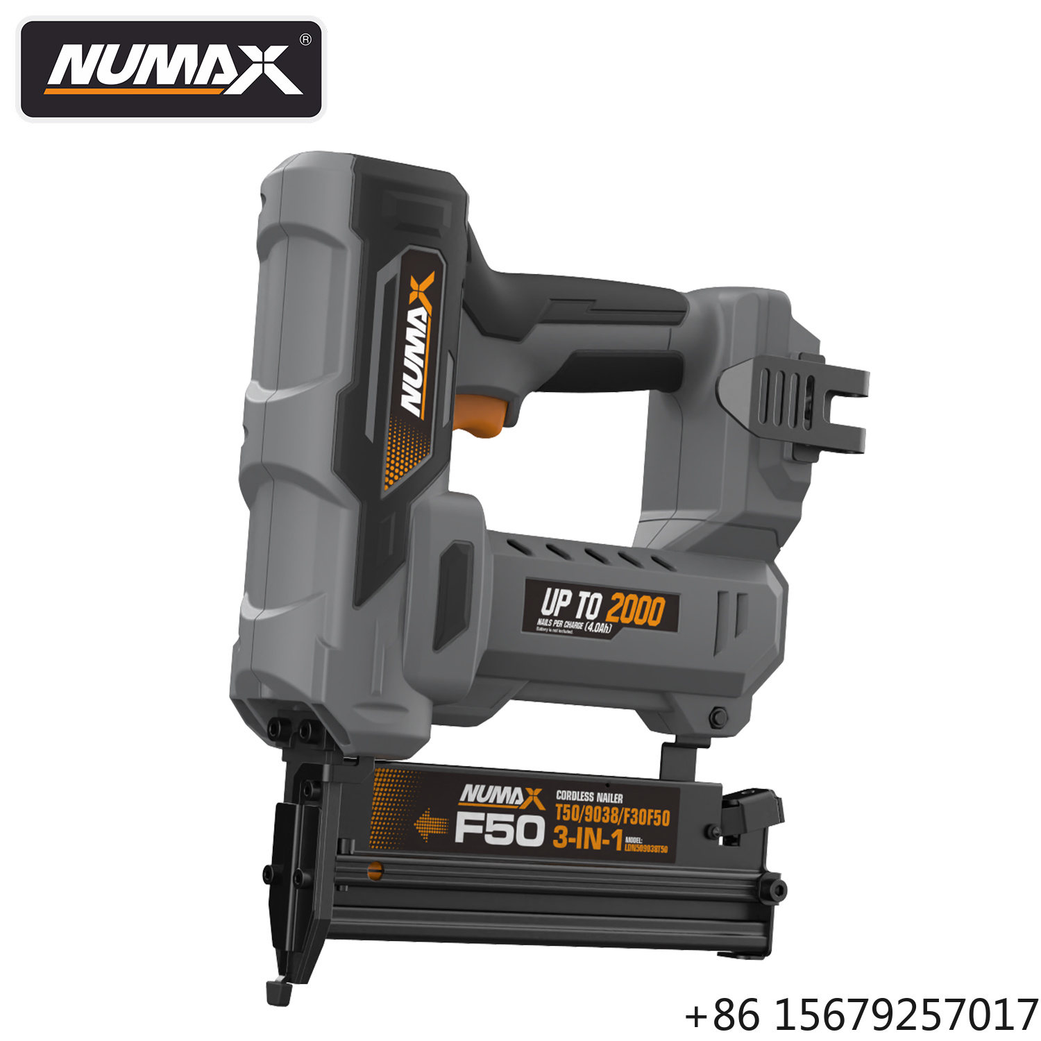 Nail Gun Brad - Clavadora Neumática Inalámbrica Numax 3 en
