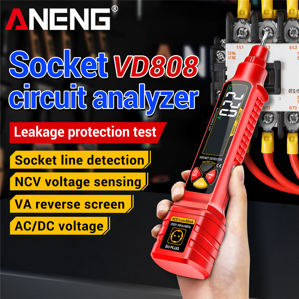 Testador de potencia de enchuf - Power Tools Voltage reseña y precio