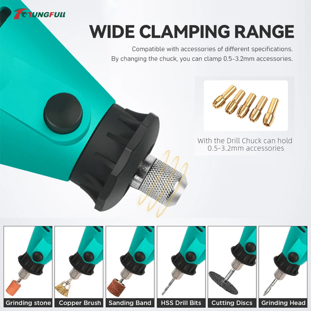 Juego de Mini Amoladora Eléctr - Power Tools Jobs reseña y precio