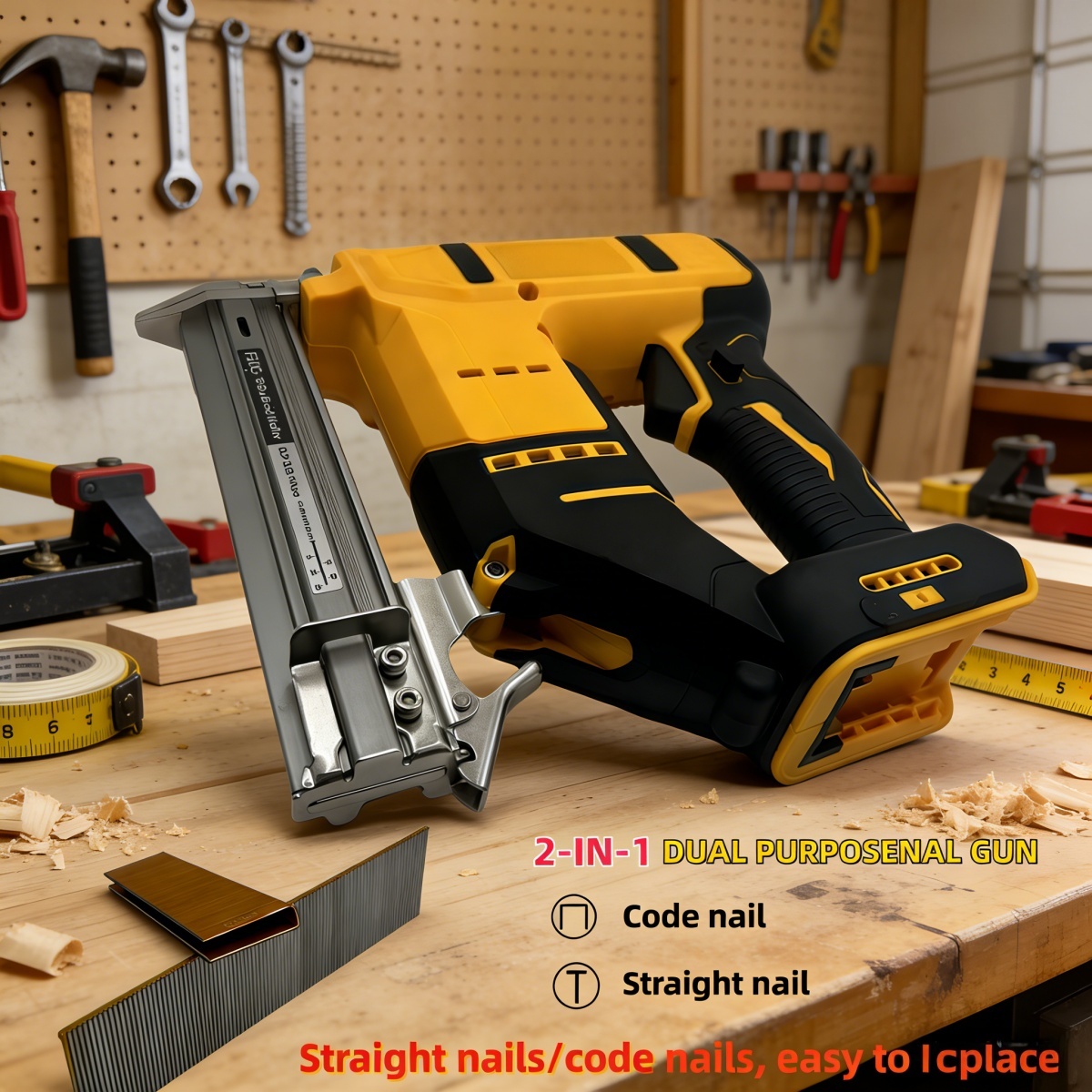 Pistola de Clavos Inalámbrica  - Nail Gun Brad reseña y precio