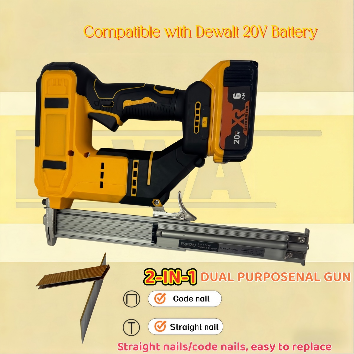 Pistola de Clavos Inalámbrica  - Nail Gun Brad reseña y precio