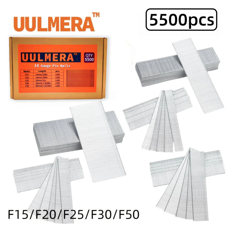 UULMERA 5500 Uds. Clavos Brad  - Nail Gun Brad reseña y precio