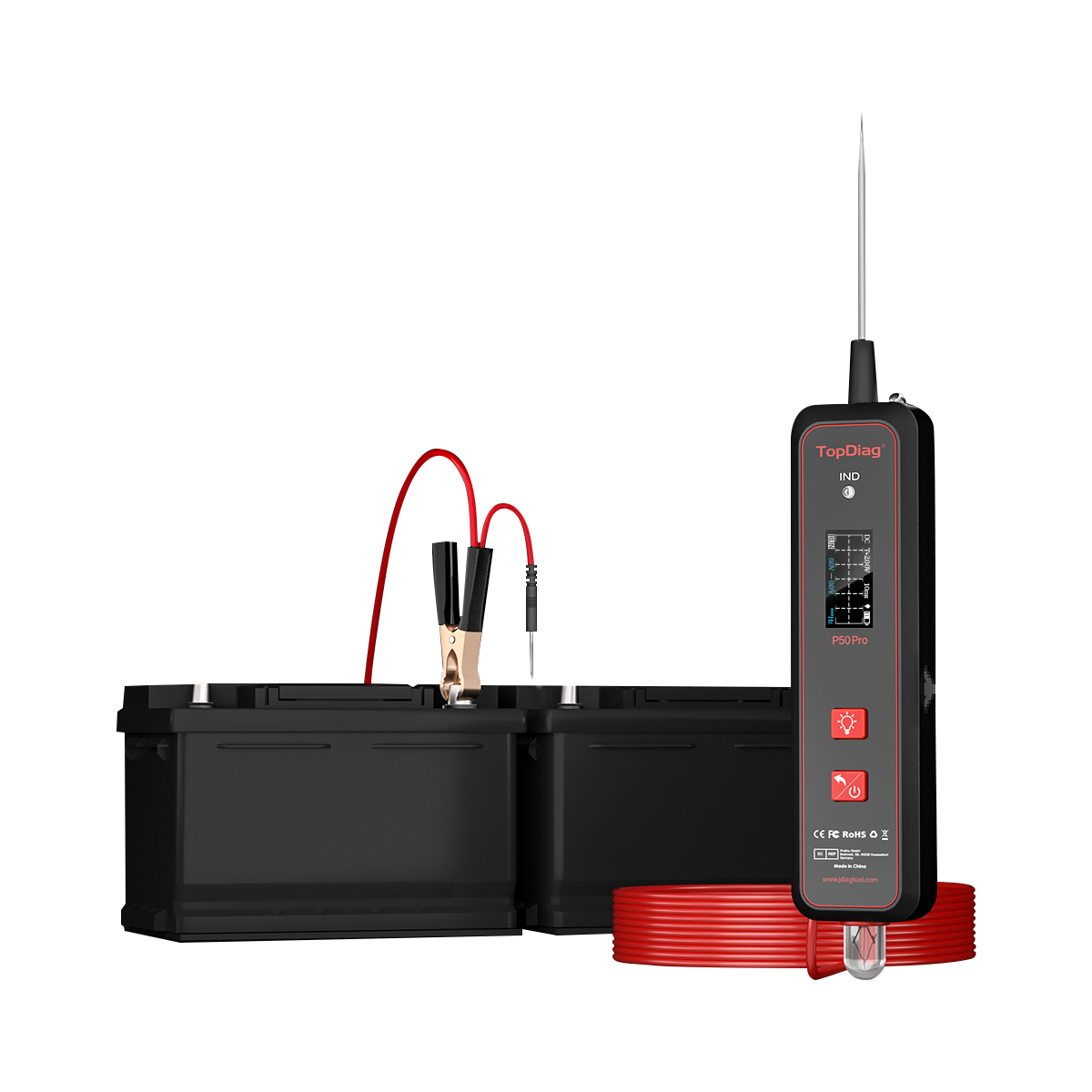 Probador de Circuitos para Aut - Power Tools Voltage reseña y precio