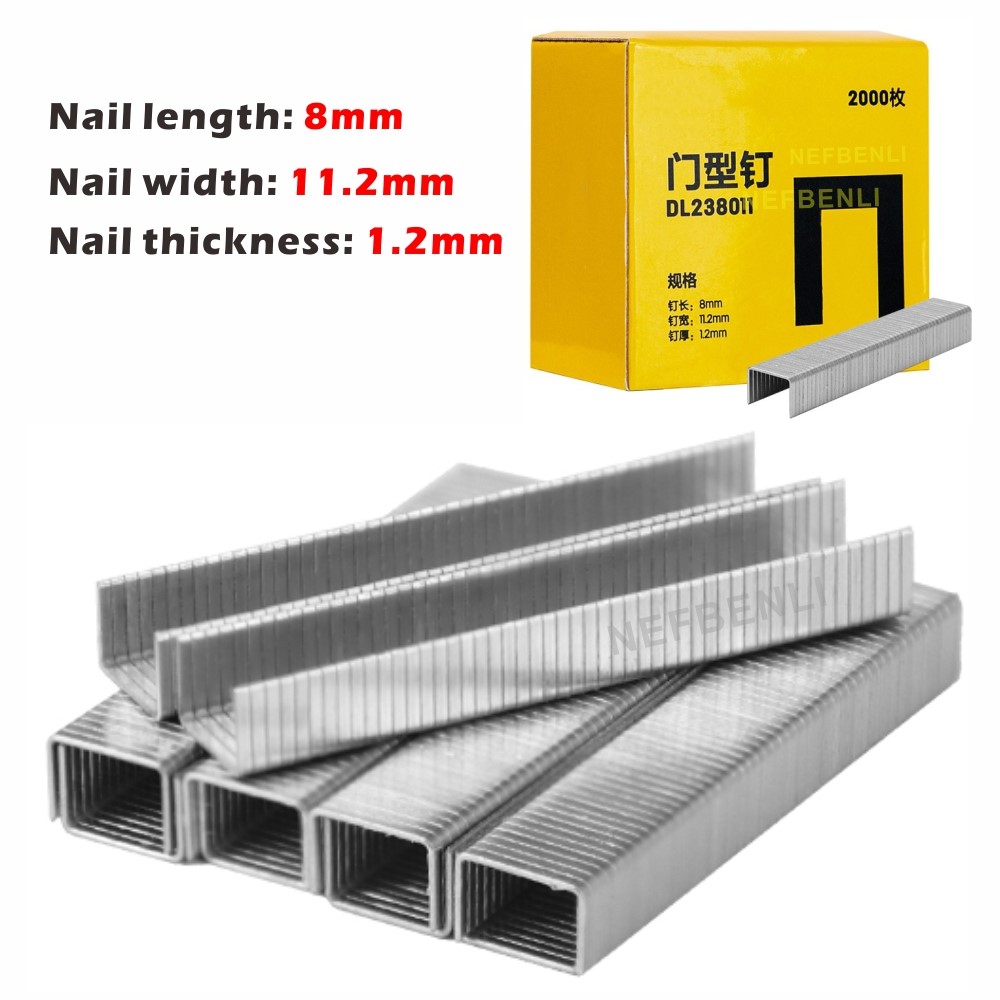 Grapas en forma de U/puerta/T  - Nail Gun Brad reseña y precio