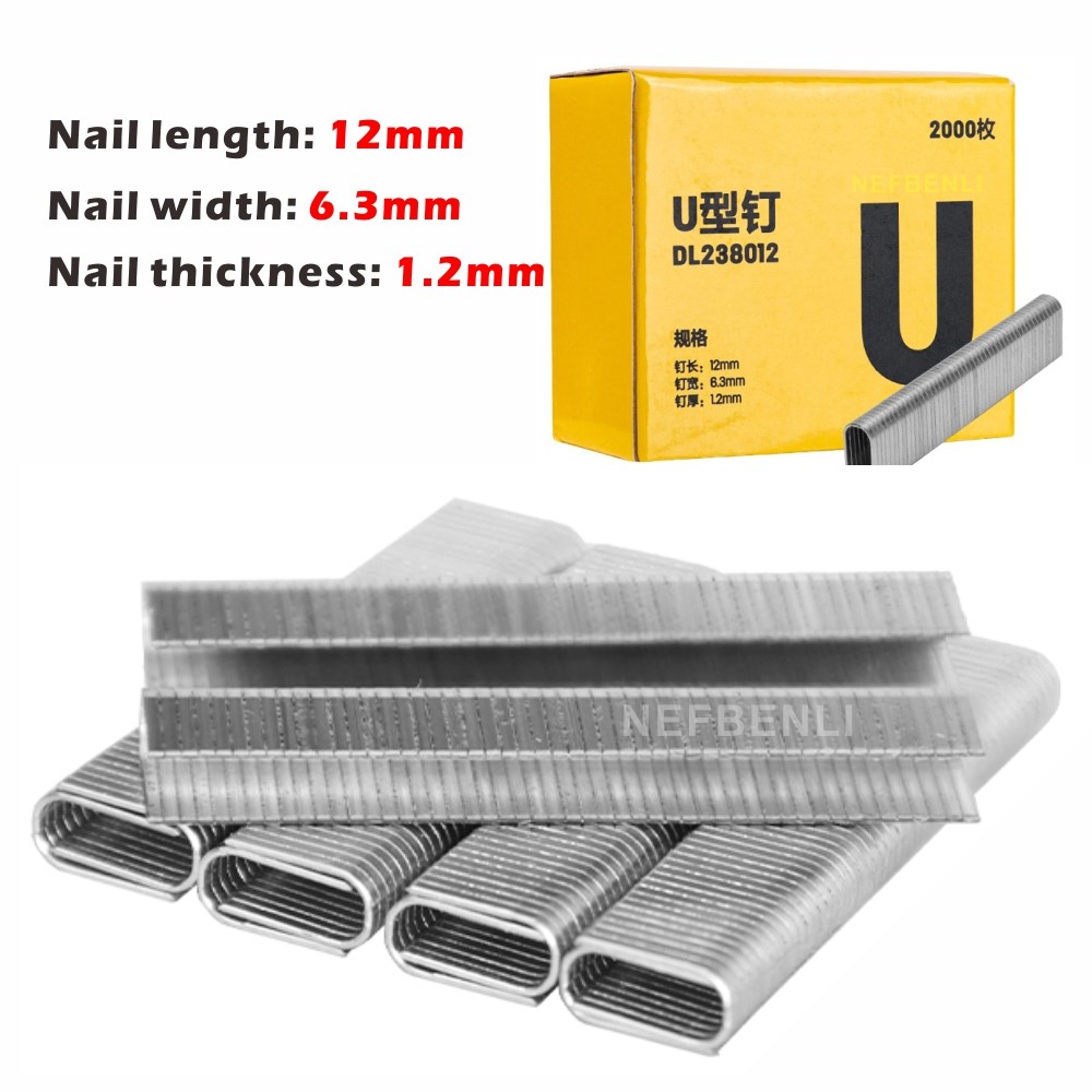 Grapas en forma de U/puerta/T  - Nail Gun Brad reseña y precio