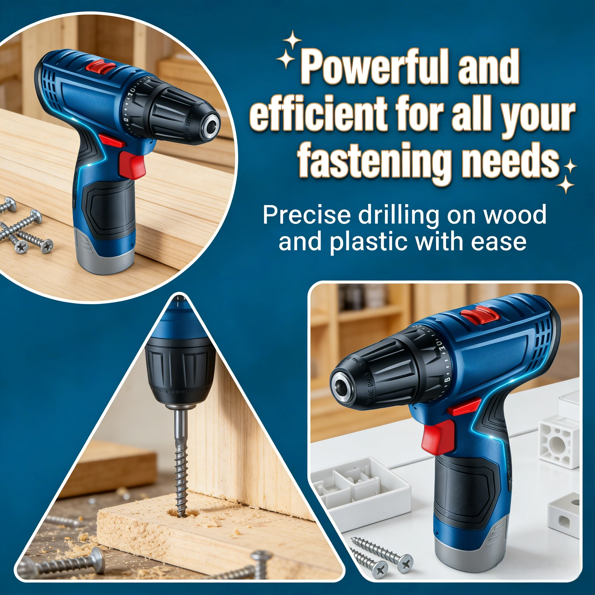 Taladro Eléctrico Bosch GSR 12 - Power Tools Set reseña y precio