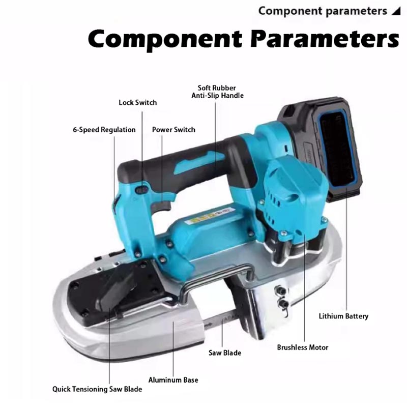 Sierra de Cinta Inalámbrica Po - Power Tools Band reseña y precio