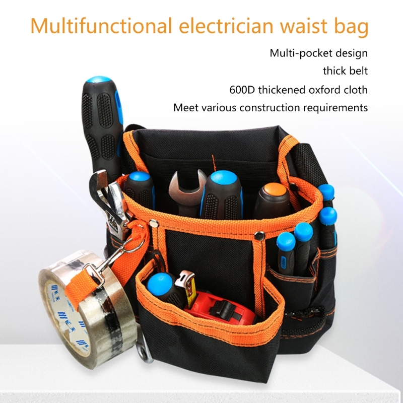 Riñonera de electricista con 8 - Power Tools Band reseña y precio