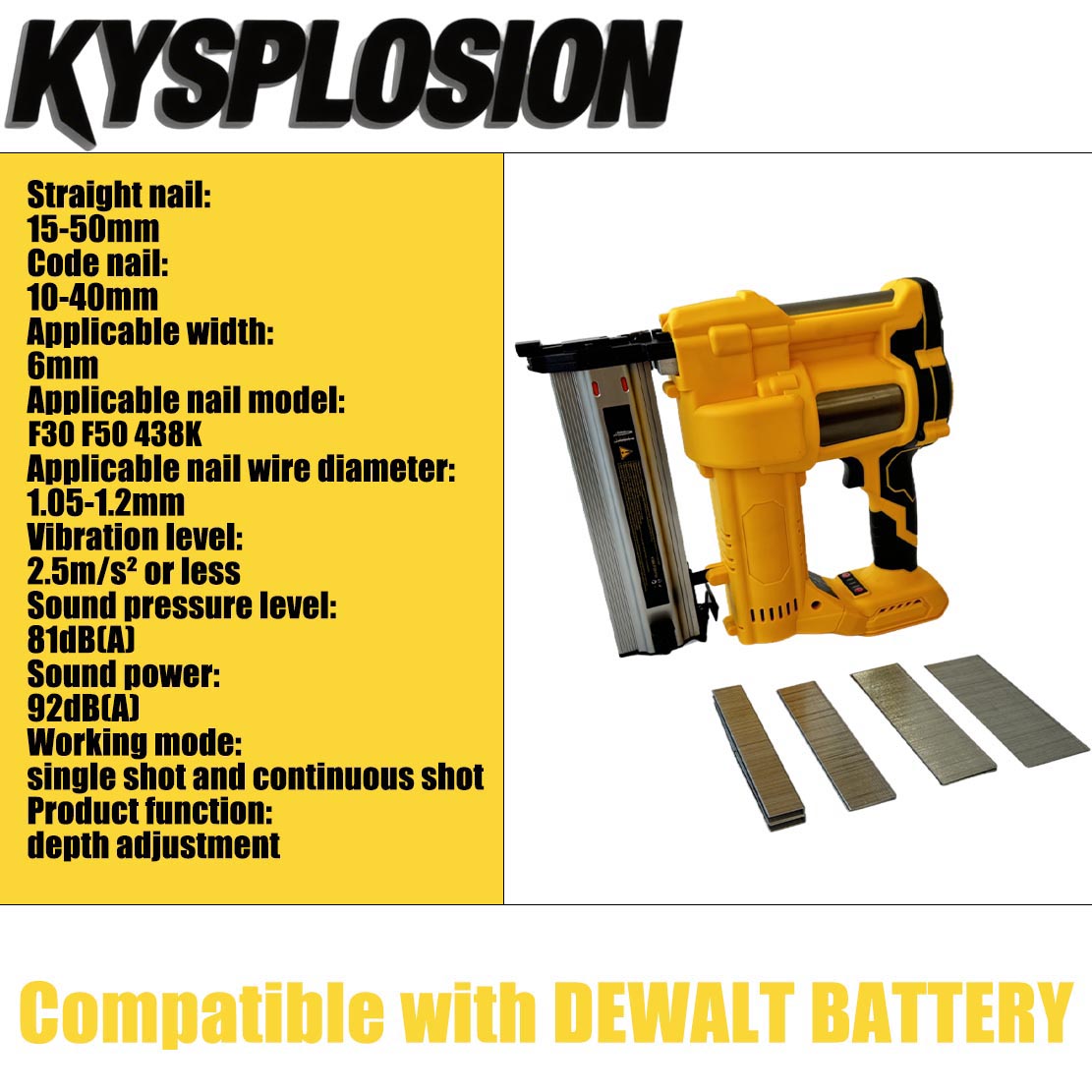 Pistola de clavos eléctrica si - Nail Gun Brad reseña y precio