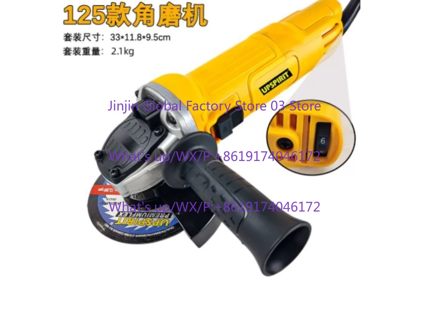 Amoladora angular eléctrica de - Power Tools Grinder reseña y precio