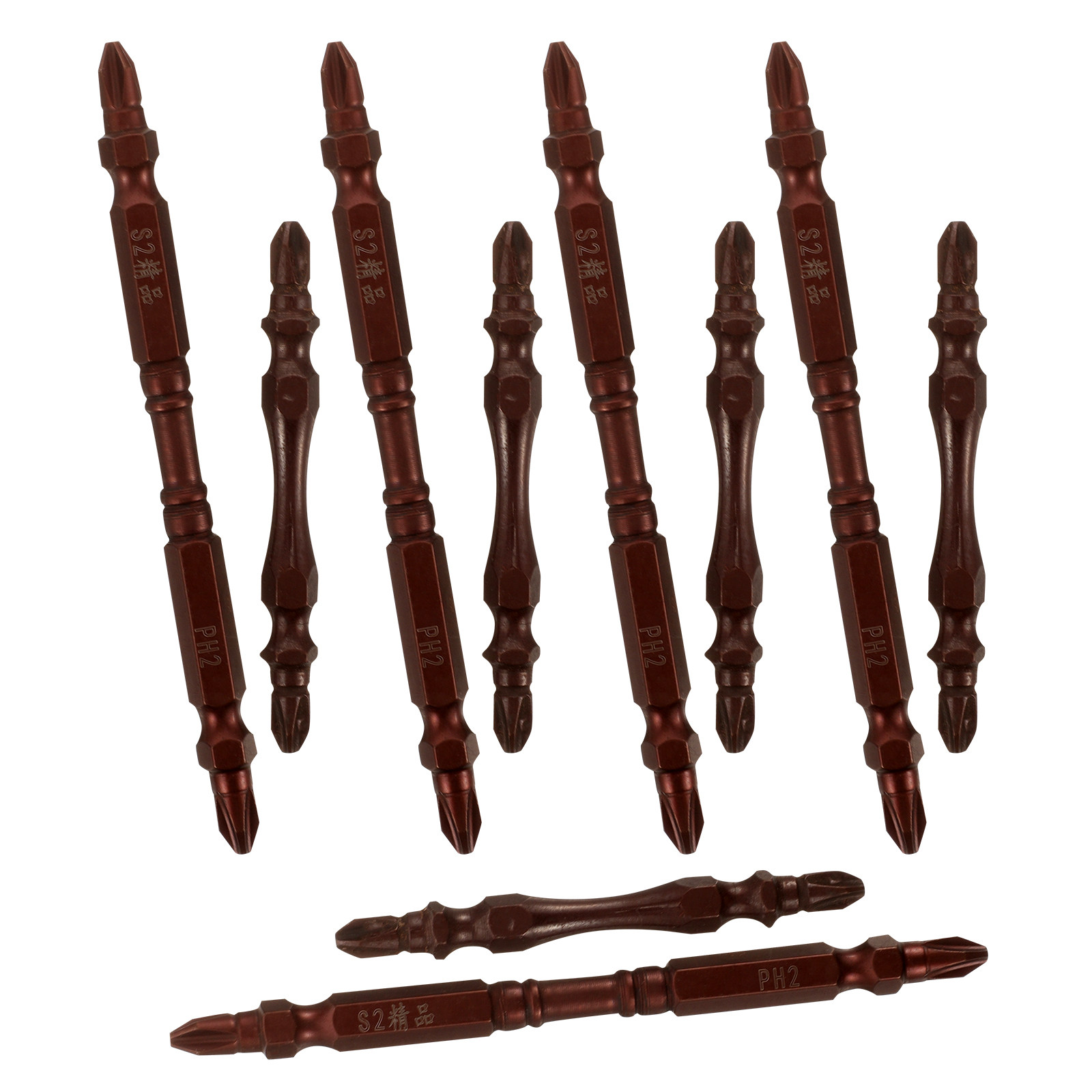 Juego de 10 brocas de impacto  - Power Tools Set reseña y precio