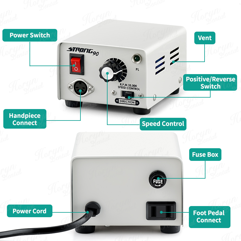 65W fuerte 90 Micromotor 102L/ - Power Tools Jobs reseña y precio