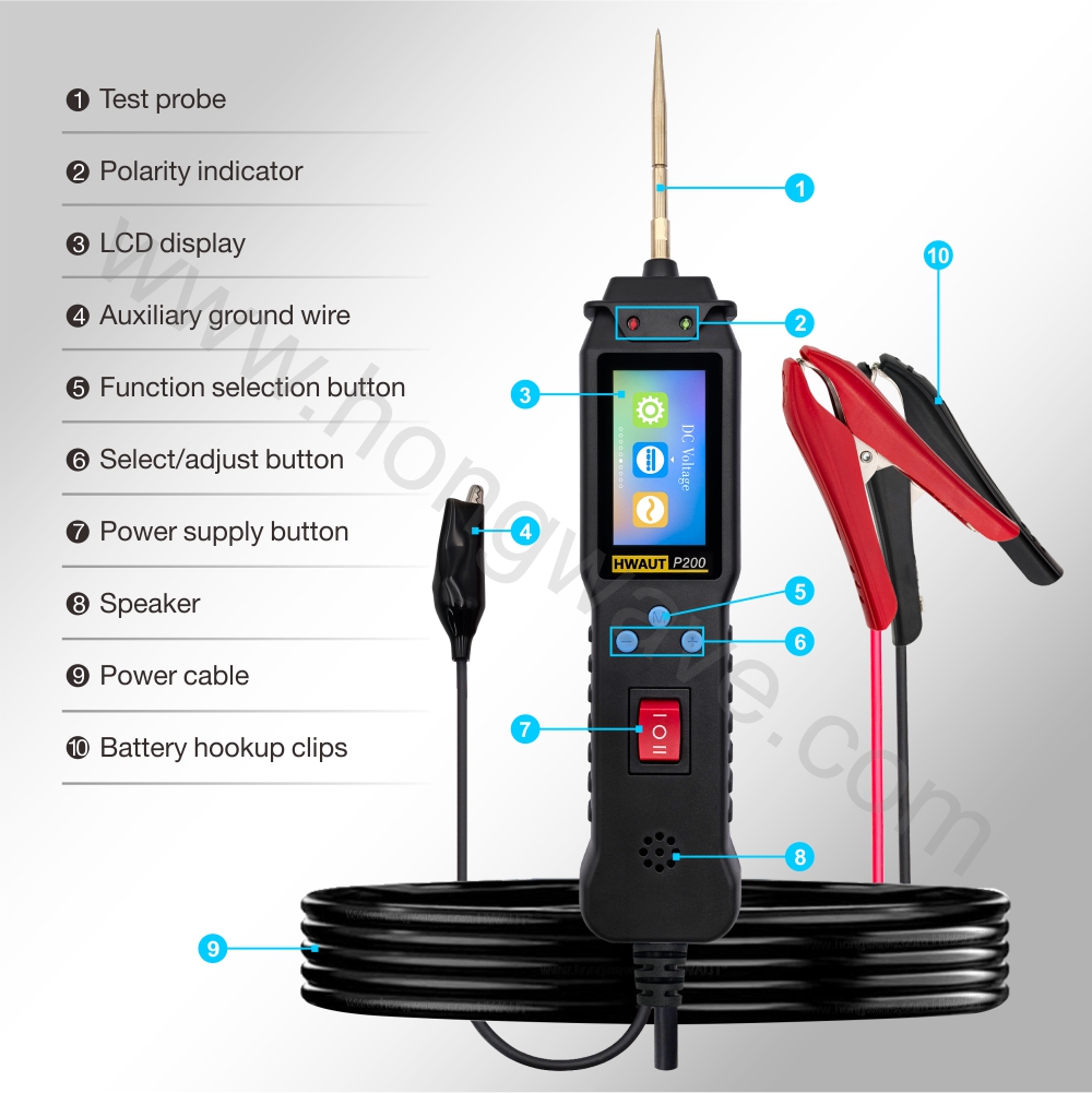 HWAUT P200 Probador Inteligent - Power Tools Voltage reseña y precio
